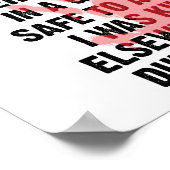 Gym Crime Scène Drôle Poster (Coin)