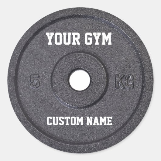 Gym Eigenaar of Gebruiker Grappige Sticker (Voorkant)