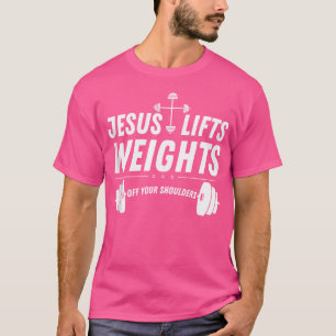 Gym En Jesus Christ Gewichtheffen Christelijk Body T-shirt