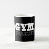 Gym Entraînement Pompe Couverture Fitness Mug (Centre)