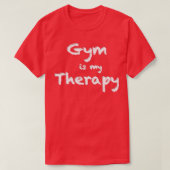 Gym est ma thérapie Essential TShirt (Design devant)