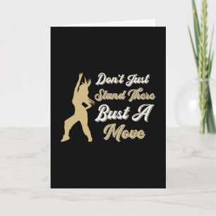 Gym Fitness Dancing Workout Dans Sport Gift Idee Kaart