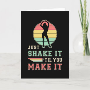 Gym Fitness Dans Dansende Workout Sport Gift Idee Kaart