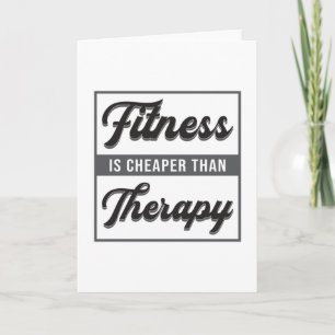 Gym Fitness Dans Danswerk Sport Workout Gift Kaart