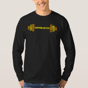 Gym Fitness Pump Triceps Warm-up Longes Biceps Ker T-shirt