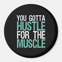 Gym Fitness training je moet stoten voor spier