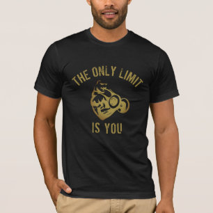 GYM fitness training krachttraining gewichtheffen  T-shirt