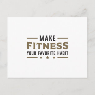 Gym Fitness Werk Dans Workout Sport Dansen Gift Briefkaart
