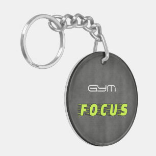 GYM FOCUS Moderne Fitness Sleutelhanger