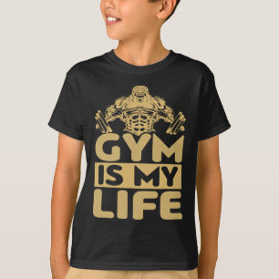 Gym Geeft Me Energie Bodybuilding Motivatie Intens T-shirt