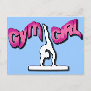 Gym Girl Apparel Briefkaart