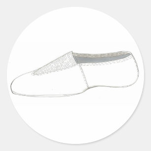 Gym Gymnastics Acro Acrobat Shoe Dance Sticker