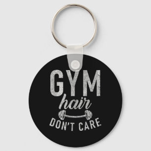 Gym Haar Niet Uitmaken Funny Workout Bodybuilding  Sleutelhanger