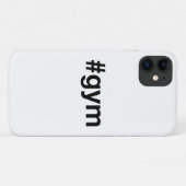 GYM Hashtag Case-Mate iPhone Case (Achterkant (horizontaal))