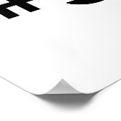 GYM Hashtag Poster (Hoek)