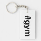 GYM Hashtag Sleutelhanger (Voorkant)
