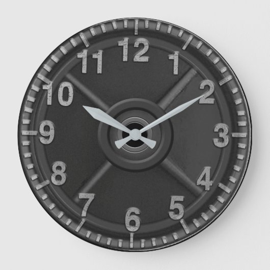 Gym IJzerweegklok Grote Klok (Voorkant)