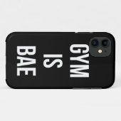 Gym is Bae - Funny Workout Inspirerend Case-Mate iPhone Case (Achterkant (horizontaal))