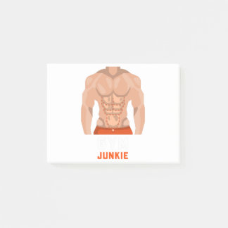 Gym Junkie Post-it® Notes