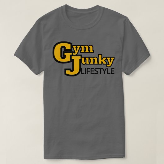 GYM JUNKY LIFESTYLE 21 T-SHIRT (Design voorkant)