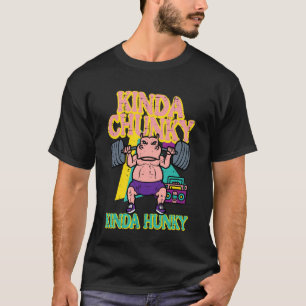 Gym Kleuter Brokkelig Stoere Nijlpaard Grappige Wo T-shirt