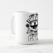 Gym Koffiemok (Voorkant links)