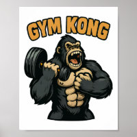 Gym Kong Grappige Bodybuilding Fitness Gorilla Bee