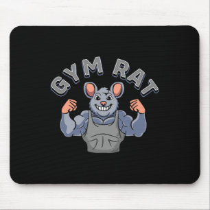 Gym Lover Bodybuilding Workout Funny Gym Rat Muismat