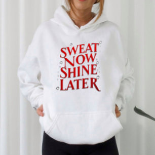 Gym Meisje Quote Workout Motivatie  Hoodie