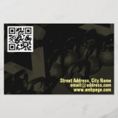 Gym moderne stijl flyer (Achterkant)