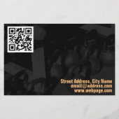 Gym moderne stijl flyer (Achterkant)