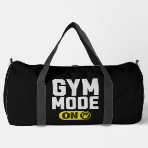 Gym Modus AAN – Moedige Fitness Motivatie Plunjezak