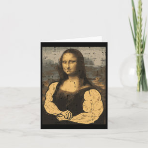 Gym Mona Lisa Spierplezier Workout Fitness Bodybui Kaart