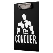 Gym Motivation - CONQUER Klembord (Links)