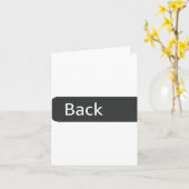 Gym Motivation Funny 0 Fors Given Men's Kaart (Gele Bloem)