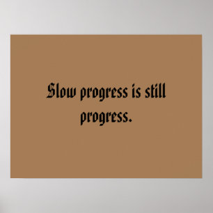 GYM-motiveringen en licht bruin Poster