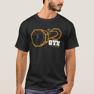 Gym O'clock Funny Workout Fitness Oefening Gezond T-shirt