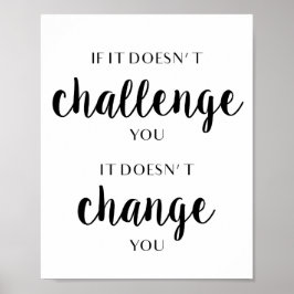 Gym, oefening, Motivatie wandkunst Poster