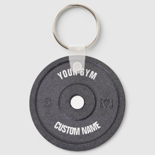 Gym Owner Curved Text Funny Sleutelhanger