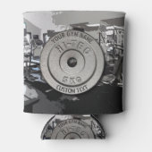 Gym Owner of User Fitness Funny Grey Edition Blikjeskoeler (Voorkant)