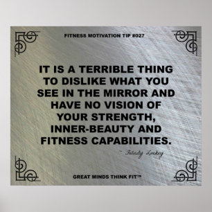 Gym Poster voor fitness Motivation #027