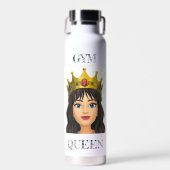 Gym Queen waterfles (Voorkant)