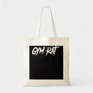 Gym Rat Gifts Mannen Essential Clothes Hustle Fitn Tote Bag