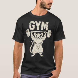 Gym Rat Grappige Fitness Instructeur Gewicht T-shirt