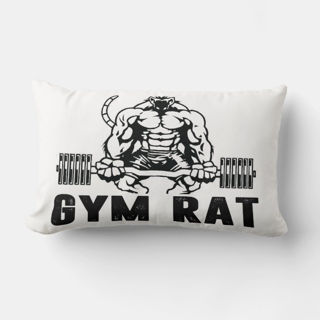 Gym Rat Kussen (Voorkant)