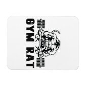 Gym Rat Magneet (Horizontaal)