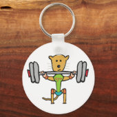 Gym Rat Sleutelhanger (Voorkant)