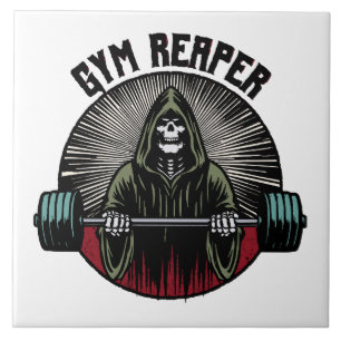 Gym Reaper Workout Tegeltje