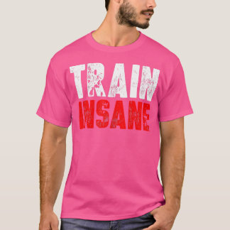 Gym Sterke Man Train Insane Fitness Gewichtheffen T-shirt