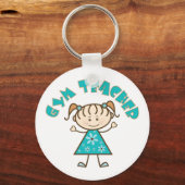Gym Teacher Sleutelhanger (Voorkant)